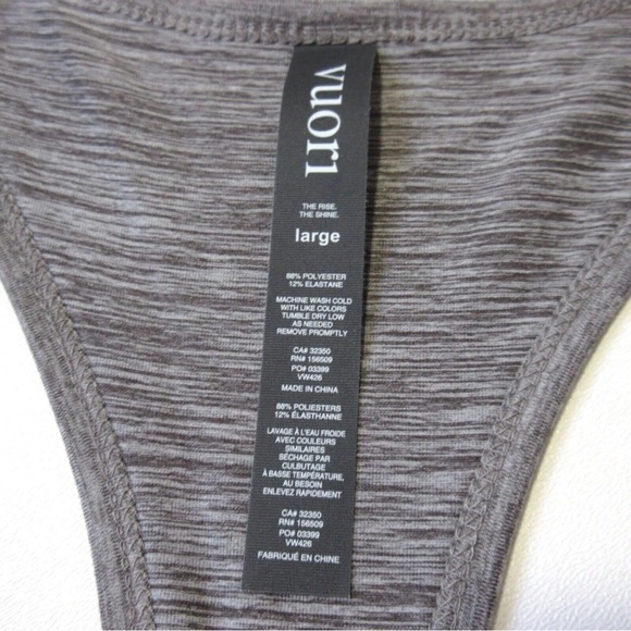 NWT Vuori Lux Jumpsuit Romper Sz L in Clay Heather - Picture 5 of 6